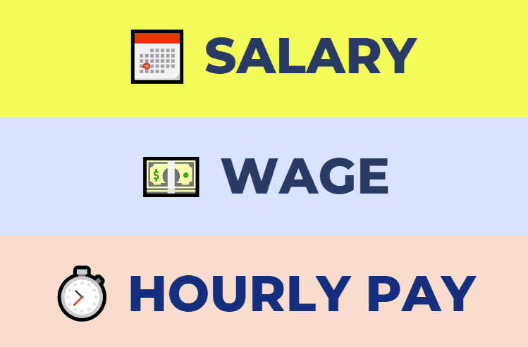 salary wage and hourly pay